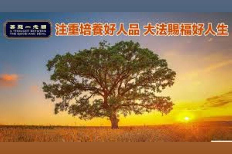 【明慧視頻】注重培養好人品 大法賜福好人生