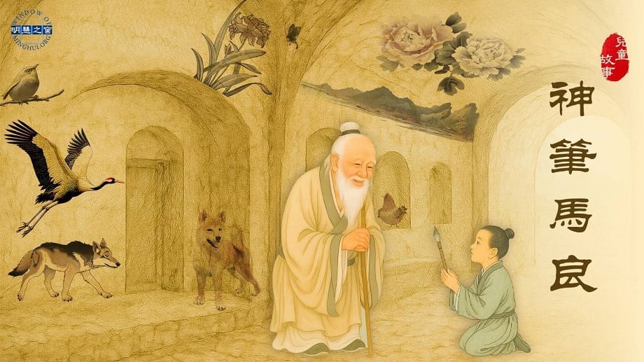 兒童故事廣播：神仙送給馬良一支神筆