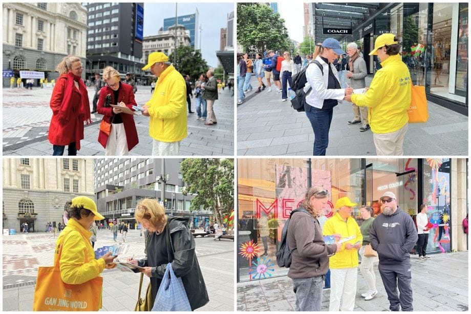 「堅持為中國受迫害群體發聲」新西蘭人敬佩法輪功