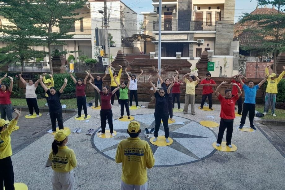 印尼巴釐省區政府職員學煉法輪功：想繼續煉下去