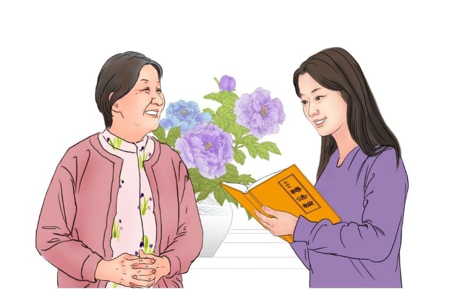 她的肺腑之言：「再也放不下這本書了」