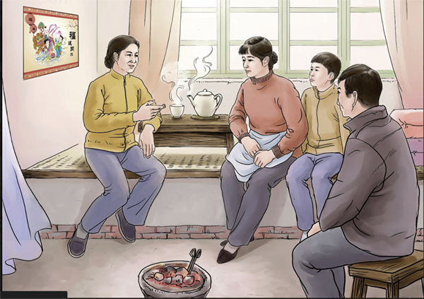 媽媽的親身經歷讓全家確立了信念