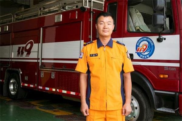 韓國消防員：這份信念  我珍重如生命